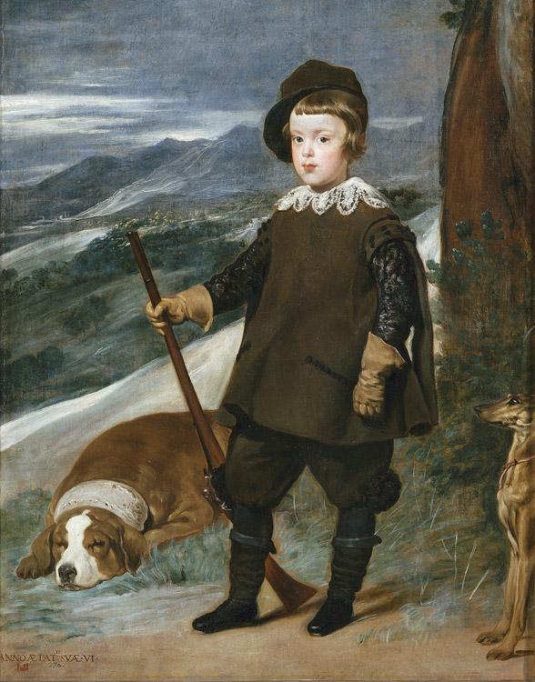 Diego Velazquez Prince Baltasar Carlos as a Hunter (df01) Sweden oil painting art